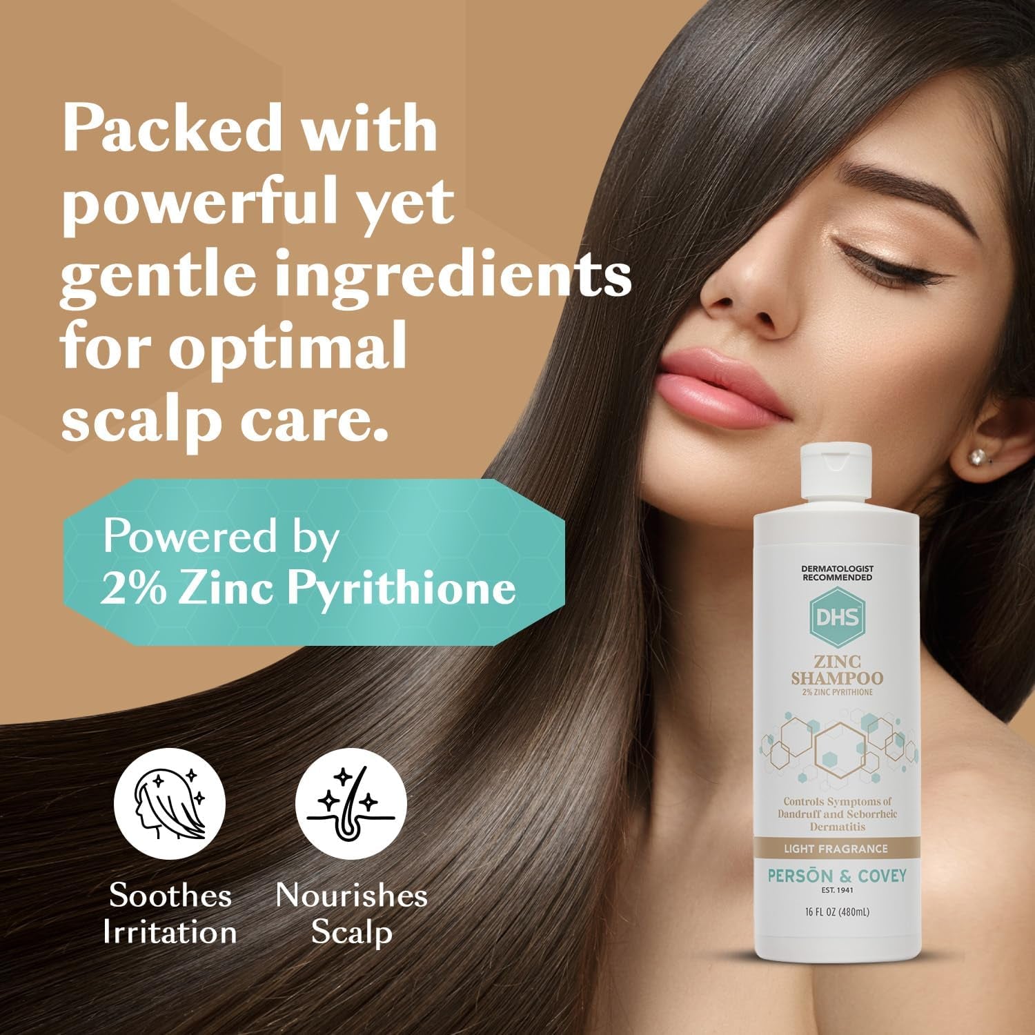 Zinc Shampoo, 16Oz by Betaglam