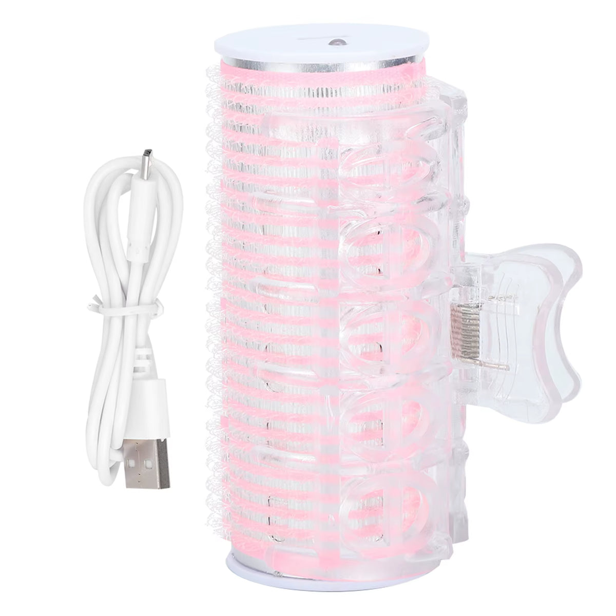 Electric Hair Roller Hair Curling Hair Curler USB Portable Hair Roller Bangs Curling Hair Styling Tool Mini Electric Hair Curler by Betaglam