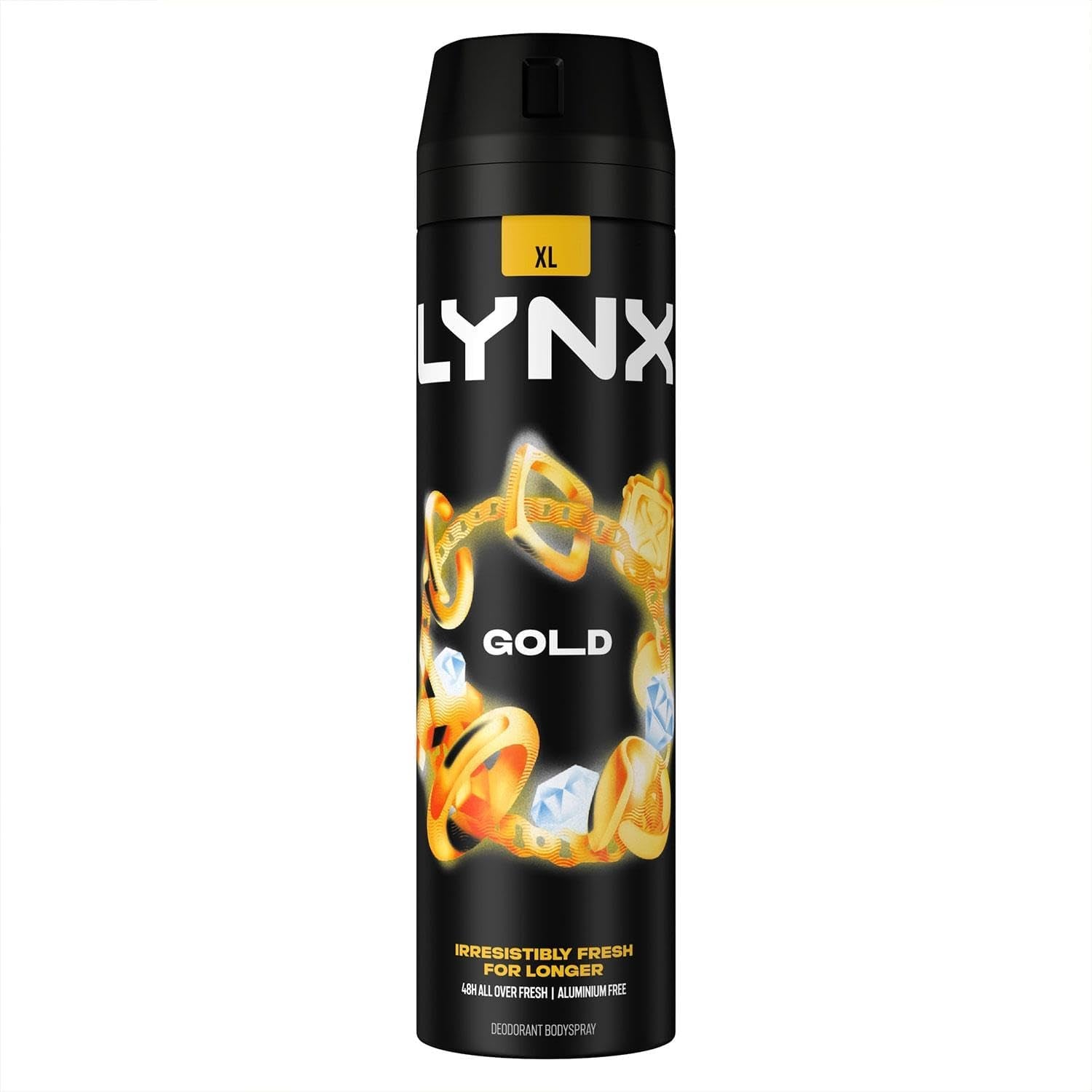 Gold Aerosol Body Spray 6X 200 Ml by Betaglam