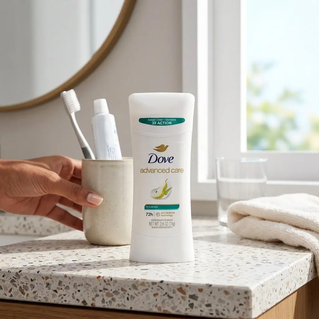 Dove Advanced Care Deodorant Sticks 5 Pack Assorted Scents 2.6 Oz Each Secondary image