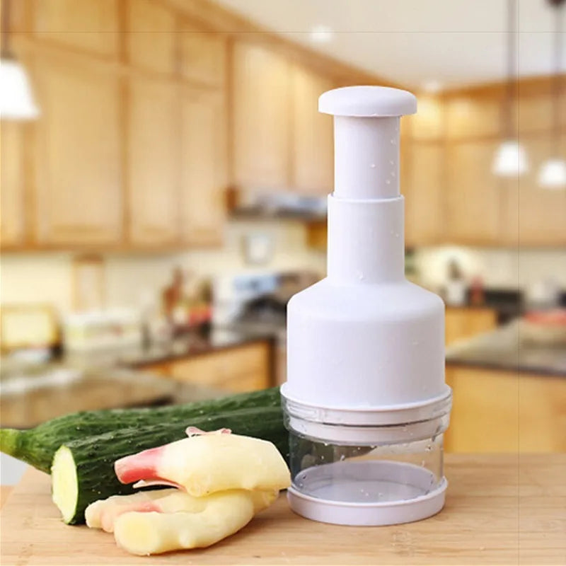 Multi-Function Manual Onion Chopper Garlic Crusher Pressing Food Cutter Vegetable Slicer Peeler Mincer Kitchen Tools Durable New by Betaglam
