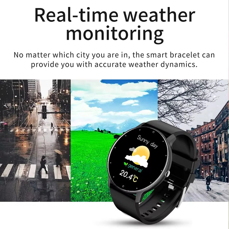 2026 Smart Watch Women Men Ladies Gift Sport Fitness Men Watches Heart Rate Monitor Waterproof Smartwatch for Android IOS by Betaglam