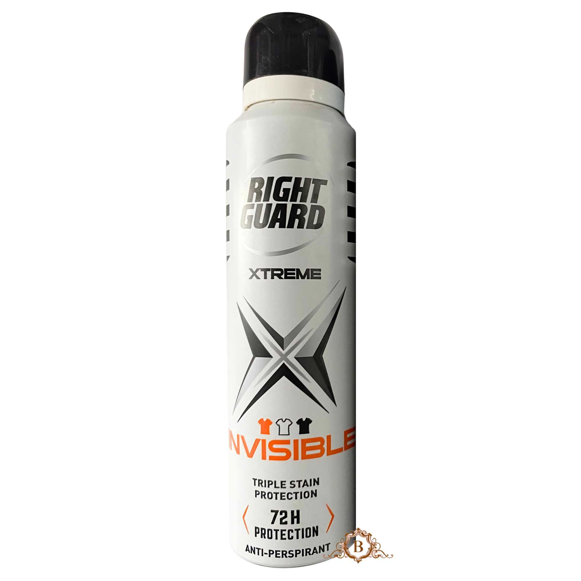 RIGHT GUARD XTreme Invisible 150ml Triple Stain Protection Anti-perspirant by Betaglam Cosmetics