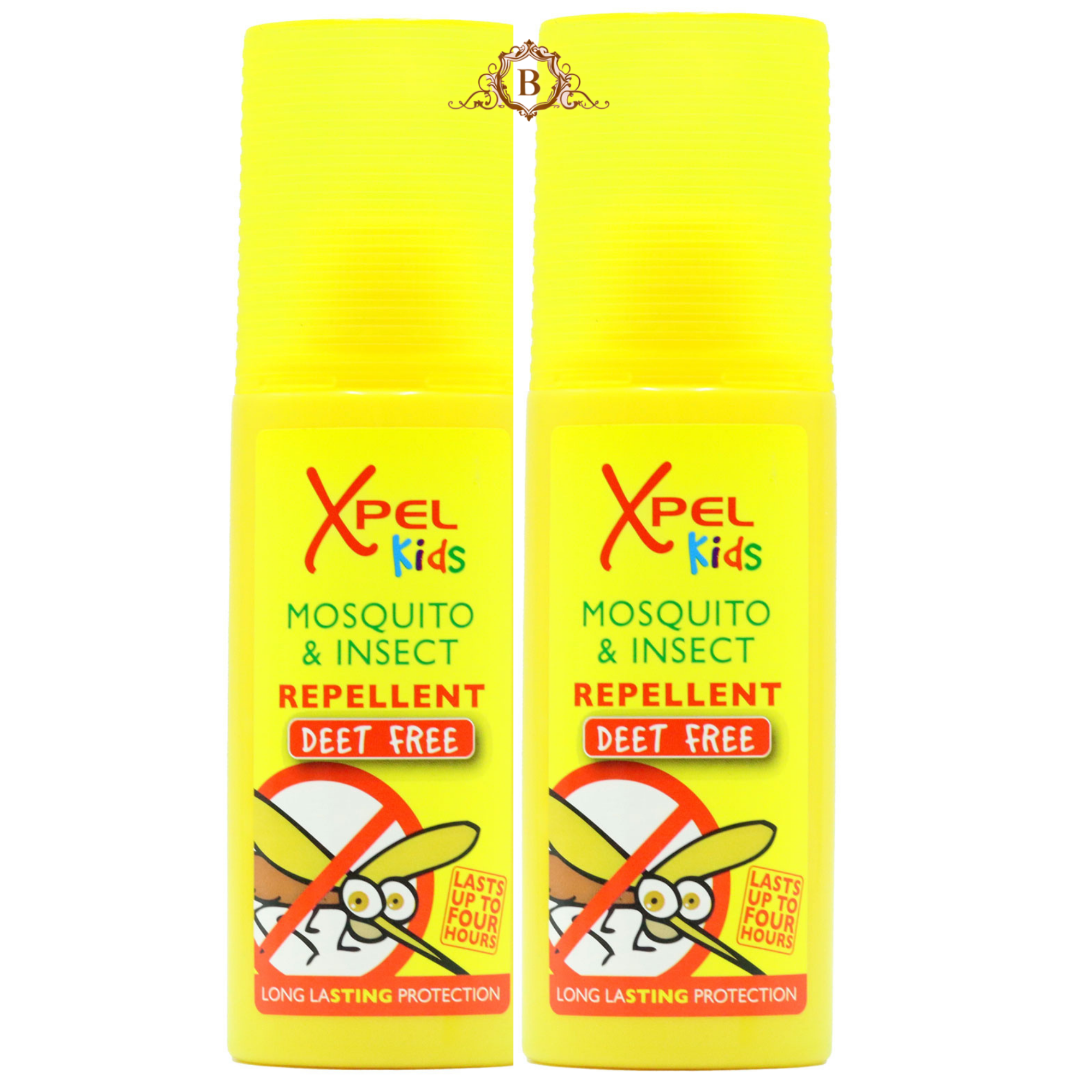 2X Xpel Kids Mosquito Pump Spray 70ml Safe Insect Repellent For Children Outdoor Protection by Betaglam