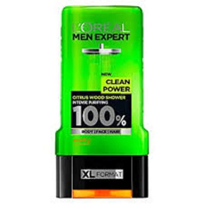 2X L'Oréal Men Expert 5 in 1 Camphor Shower 300ml by Betaglam